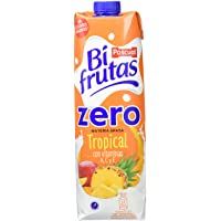 Bifrutas Zumo Leche TROPICAL ZERO - Paquete de 8 x 1000 ml - Total: 8000 ml